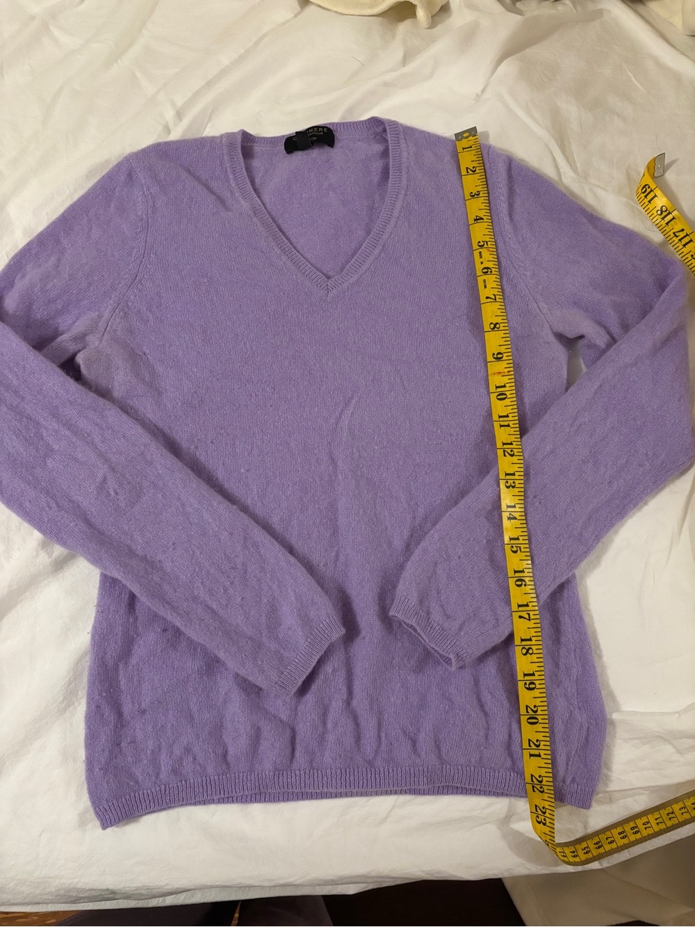 Charter Club Lavender V-Neck Sweater